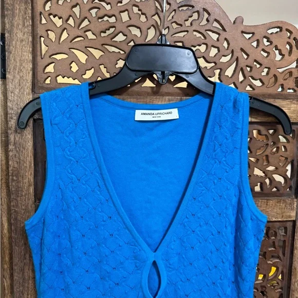 NEW Amanda Uprichard Blue Dress - Picture 3 of 3